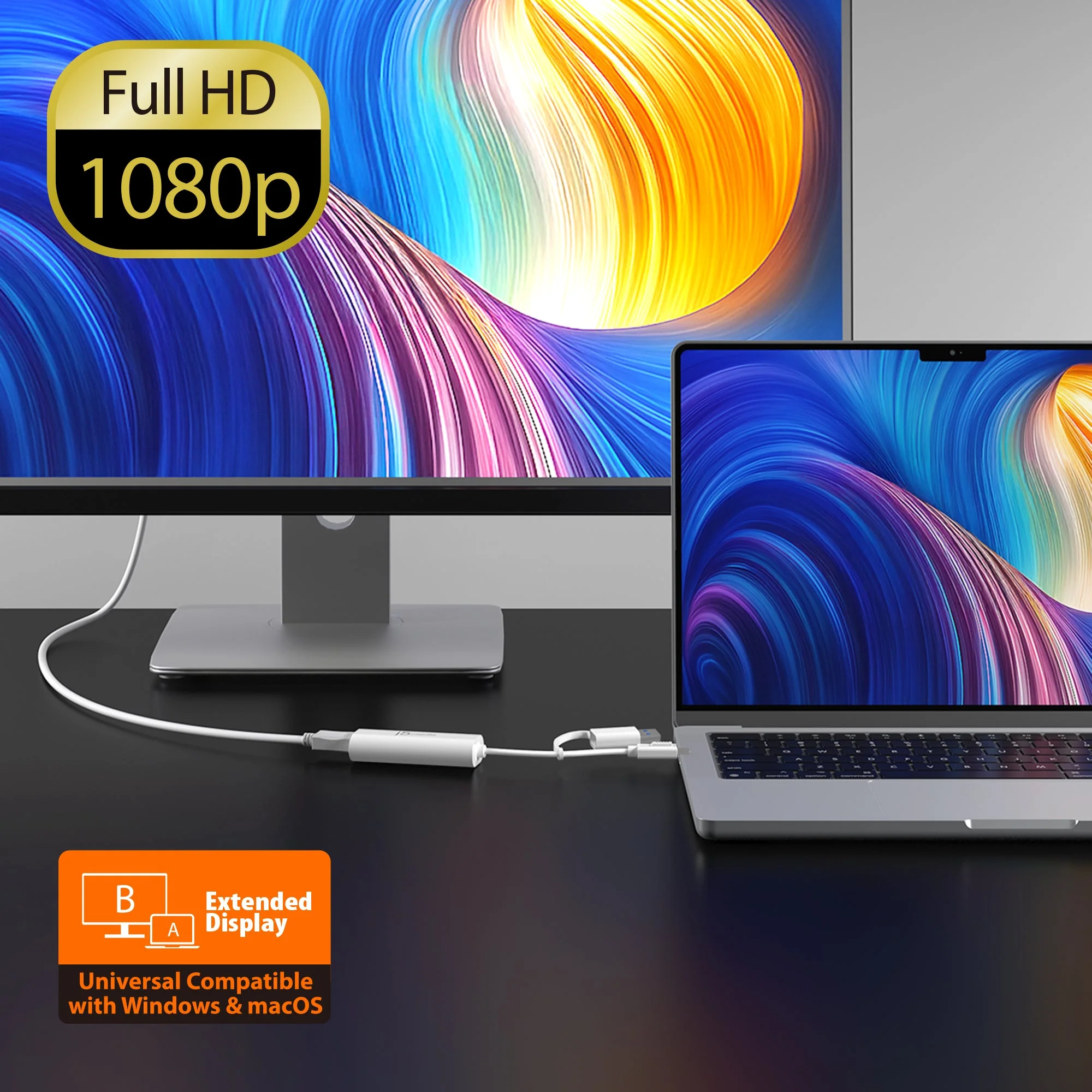 JCA254 USB™ to HDMI™ Multi-Monitor Adapter - Image 6