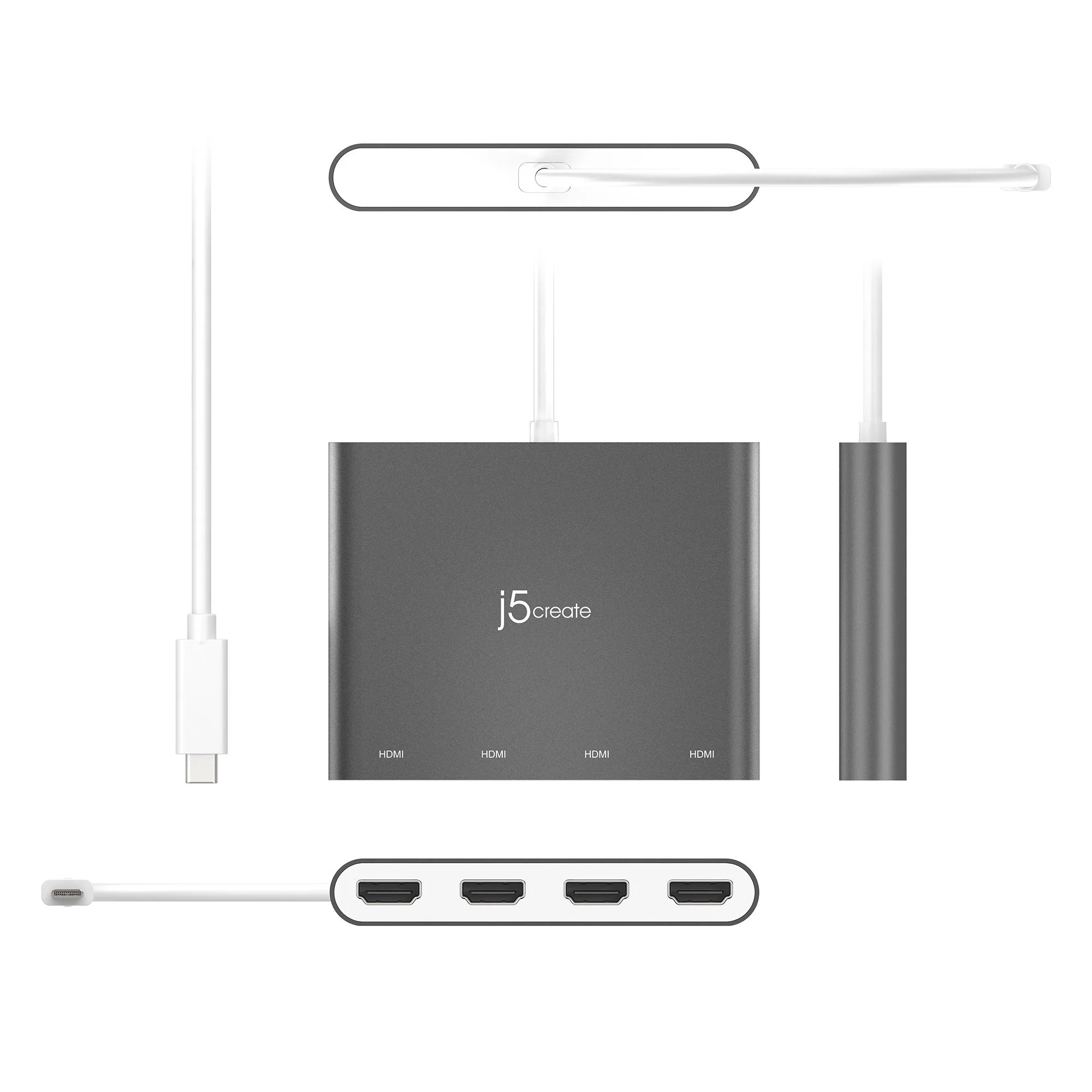 JCA366 USB-C™ to 4-Port HDMI™ Multi-Monitor Adapter - Image 6