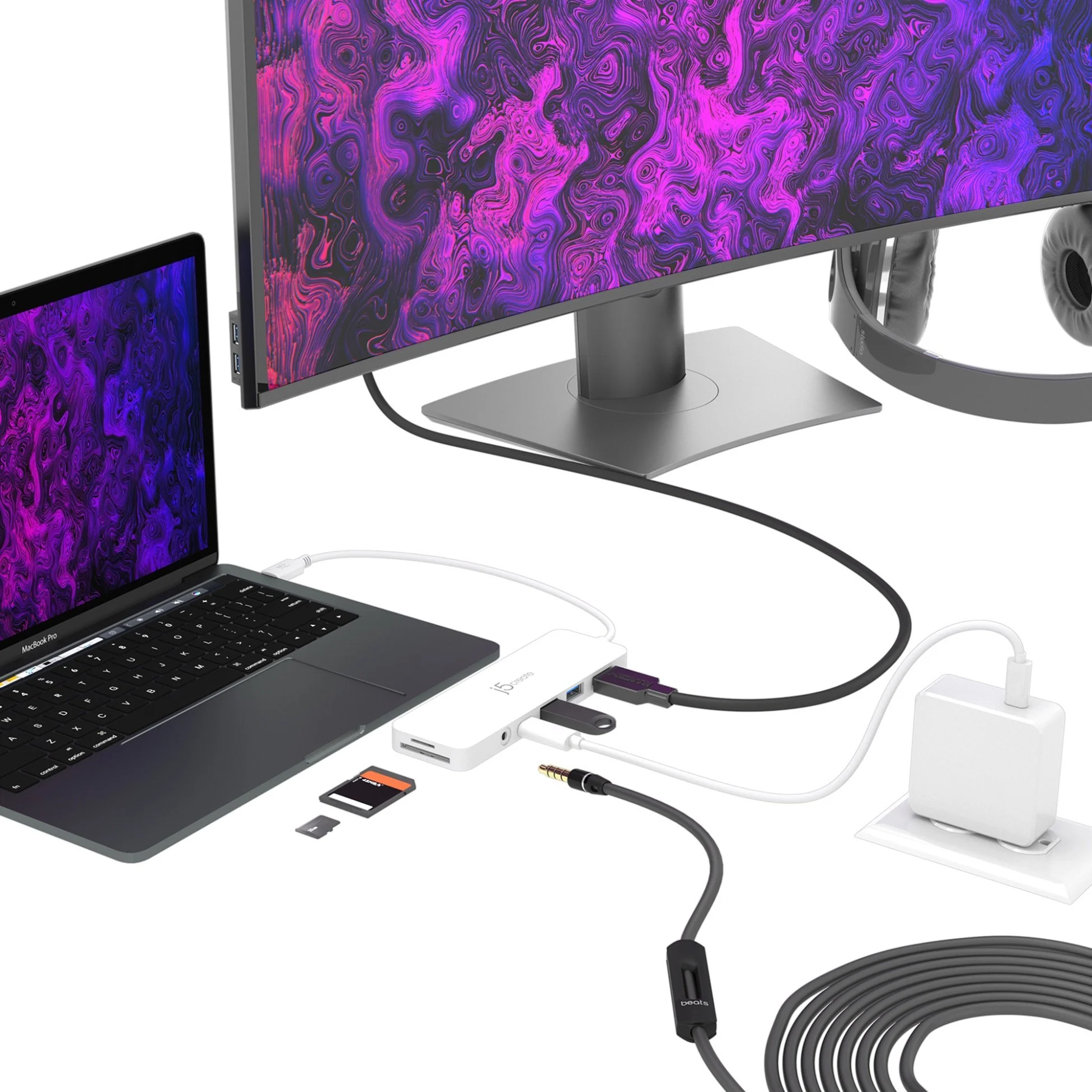 JCD373 USB-C® Multi-Port Hub with Power Delivery - Image 4
