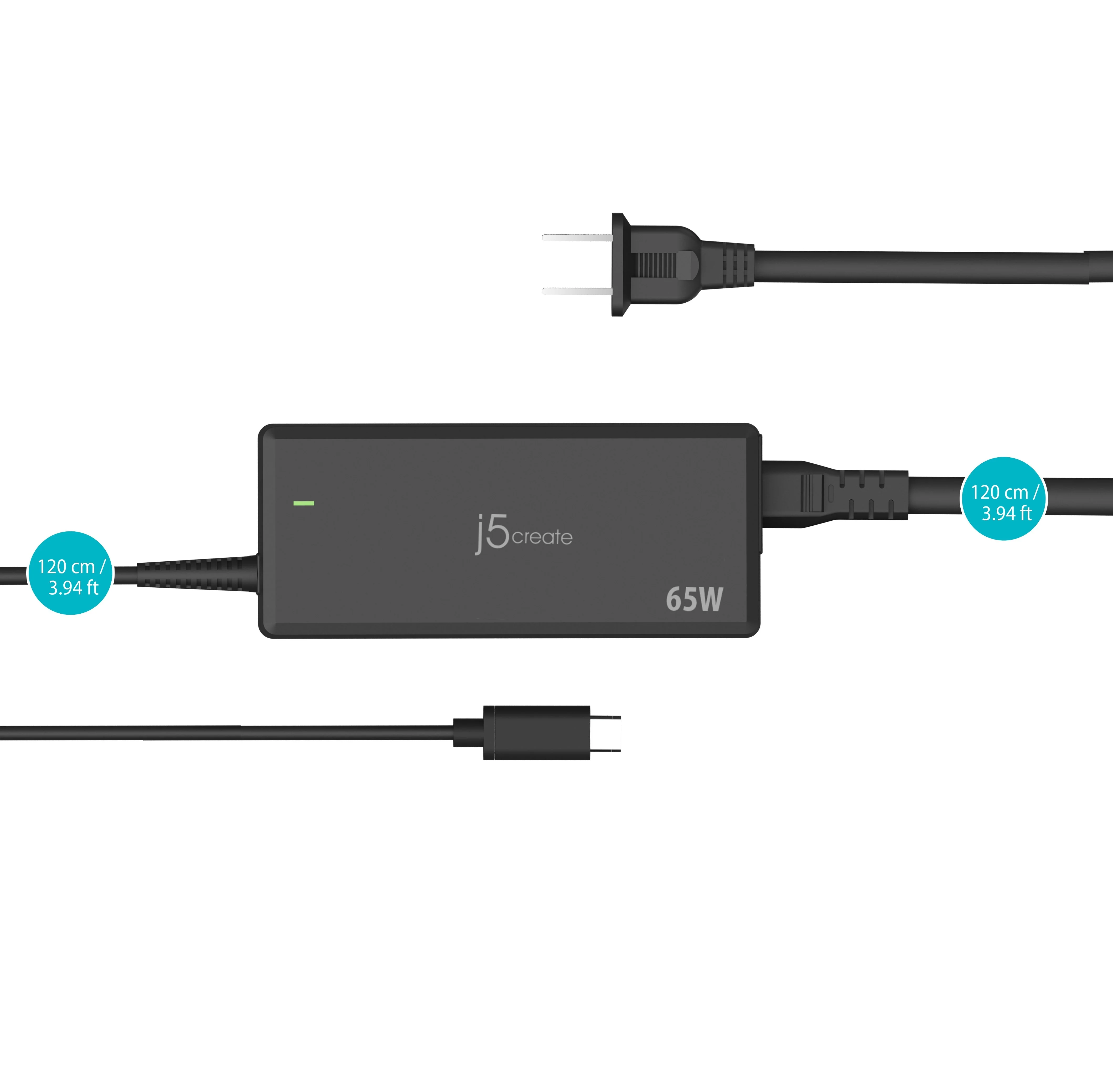 JUP1265 65W PD USB-C® Power Adapter - Image 3