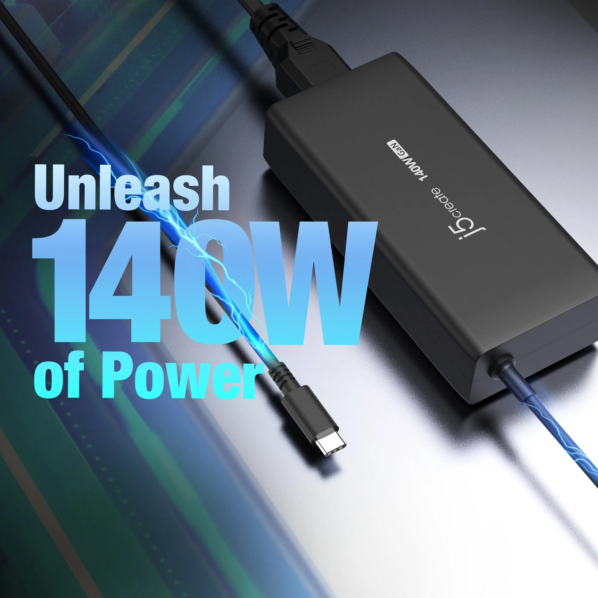 JUP17140 140W GaN PD 3.1 USB-C® Charger - Image 9