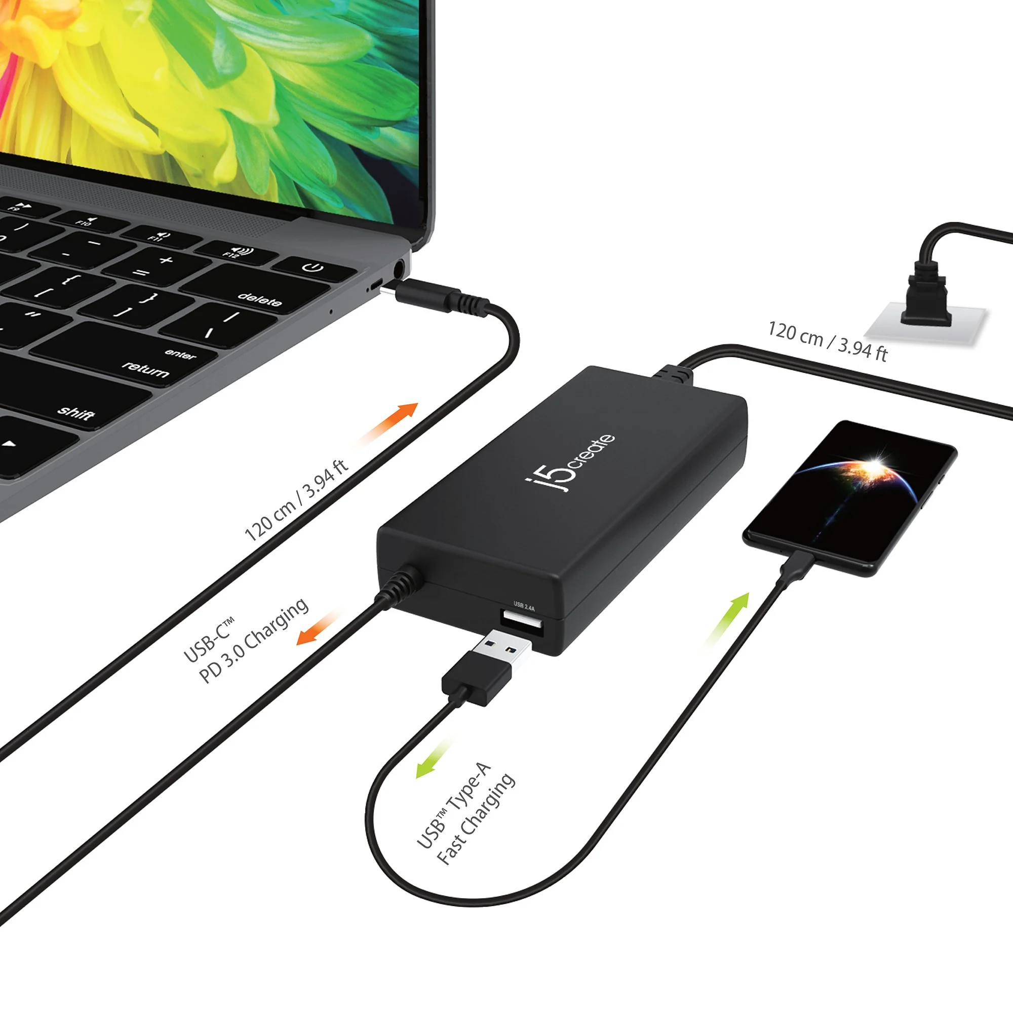 JUP2290 100W PD USB-C™ Super Charger - Image 7