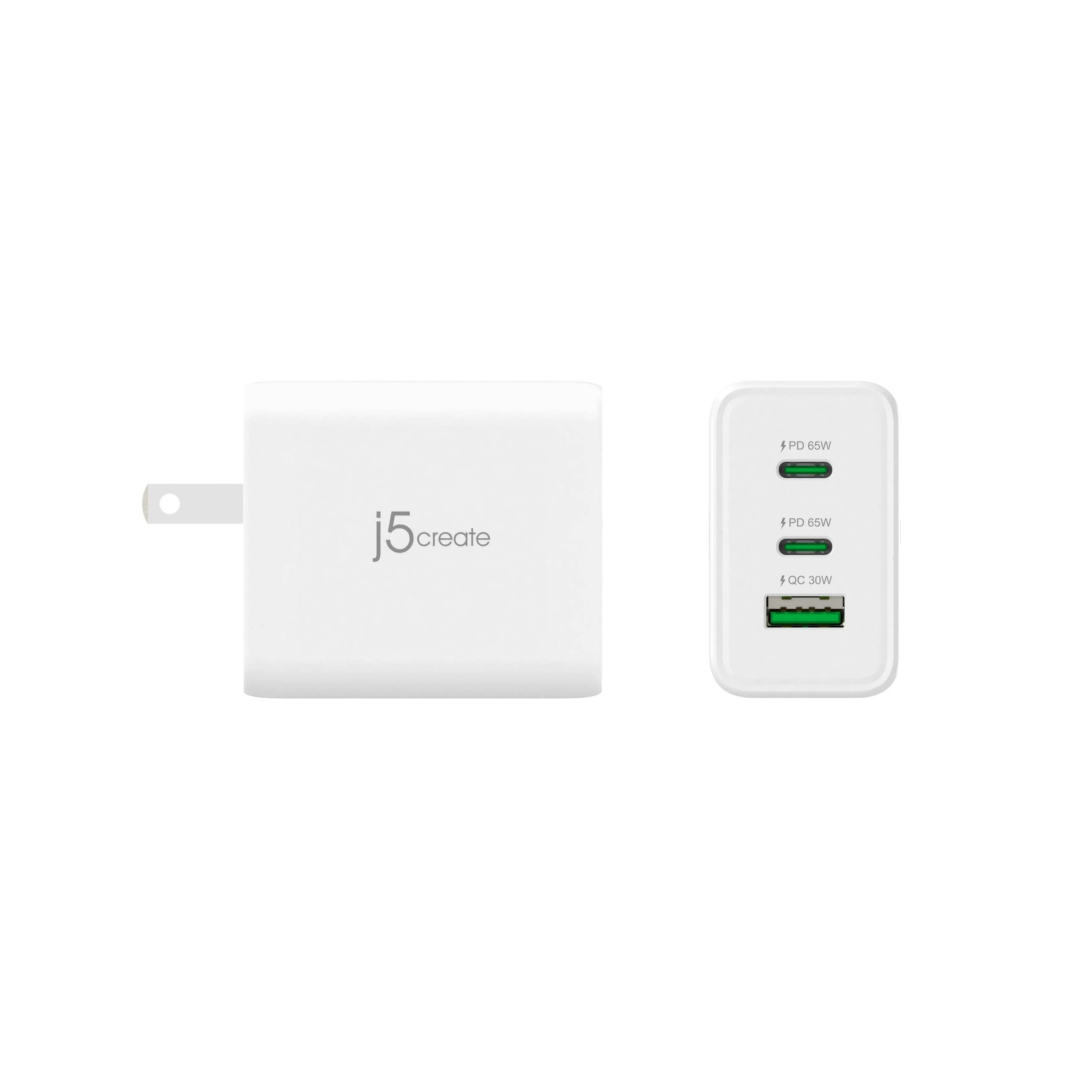JUP3365 65W GaN USB-C® 3-Port Charger - Image 5
