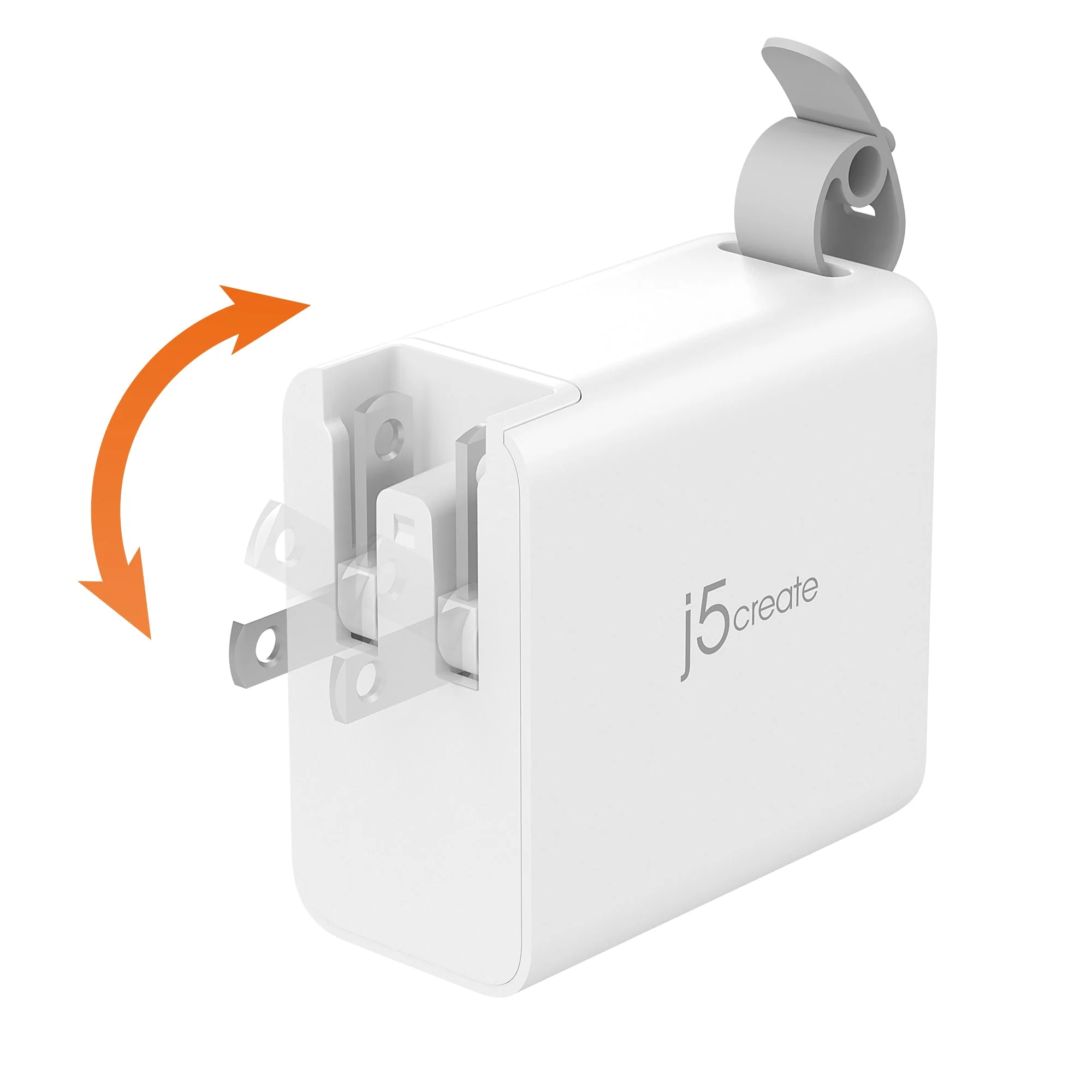 JUP3565C 65W GaN USB-C® 3-Port Travel Charger with a USB-C® cable - Image 11