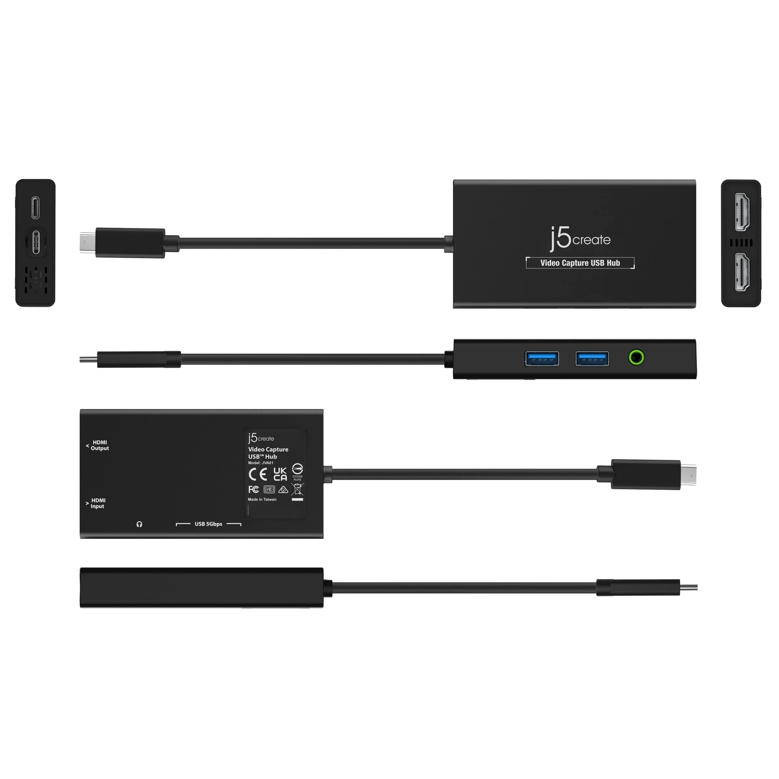JVA01 Video Capture USB™ Hub - Image 4
