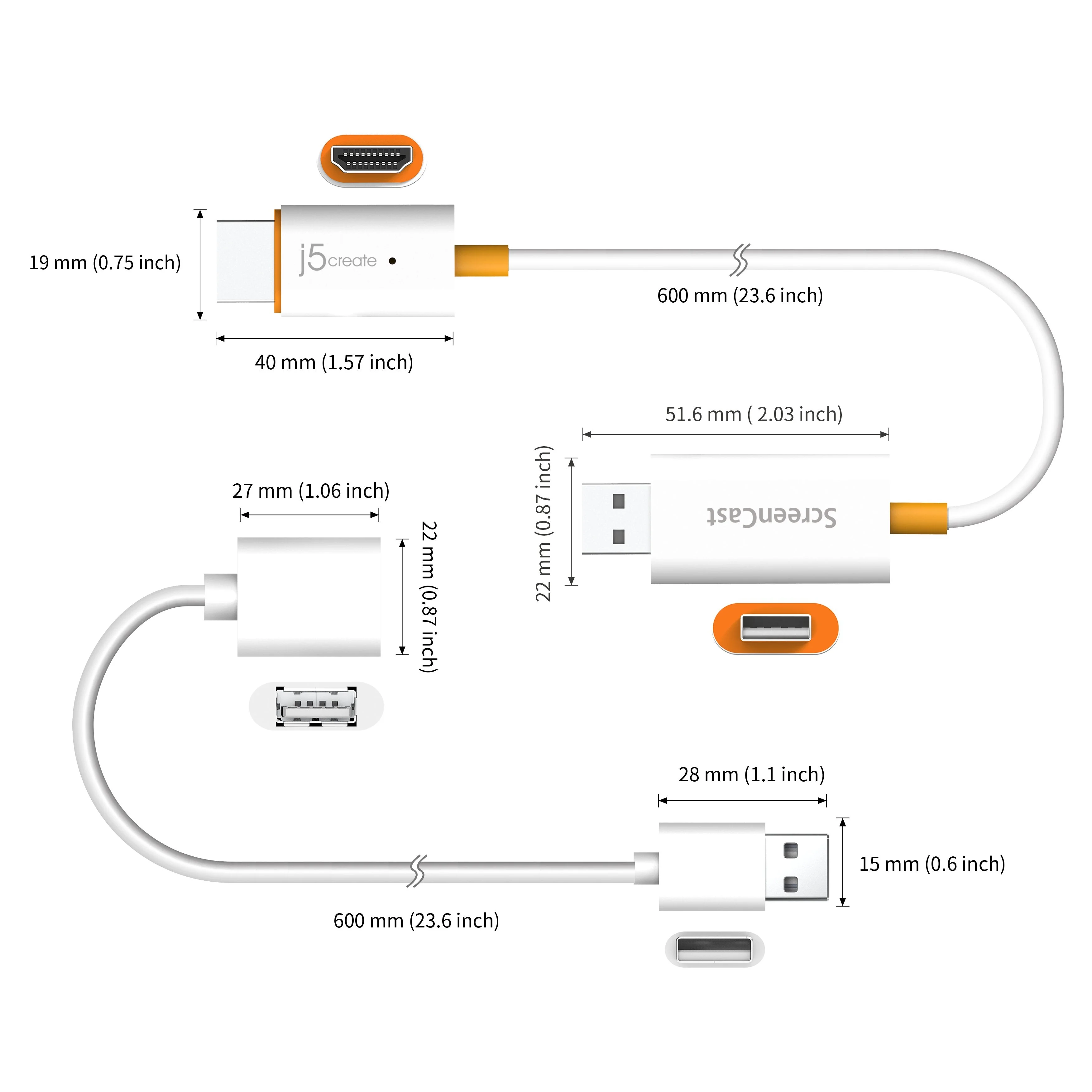 JVAW56 ScreenCast Wireless Display Adapter - Image 3