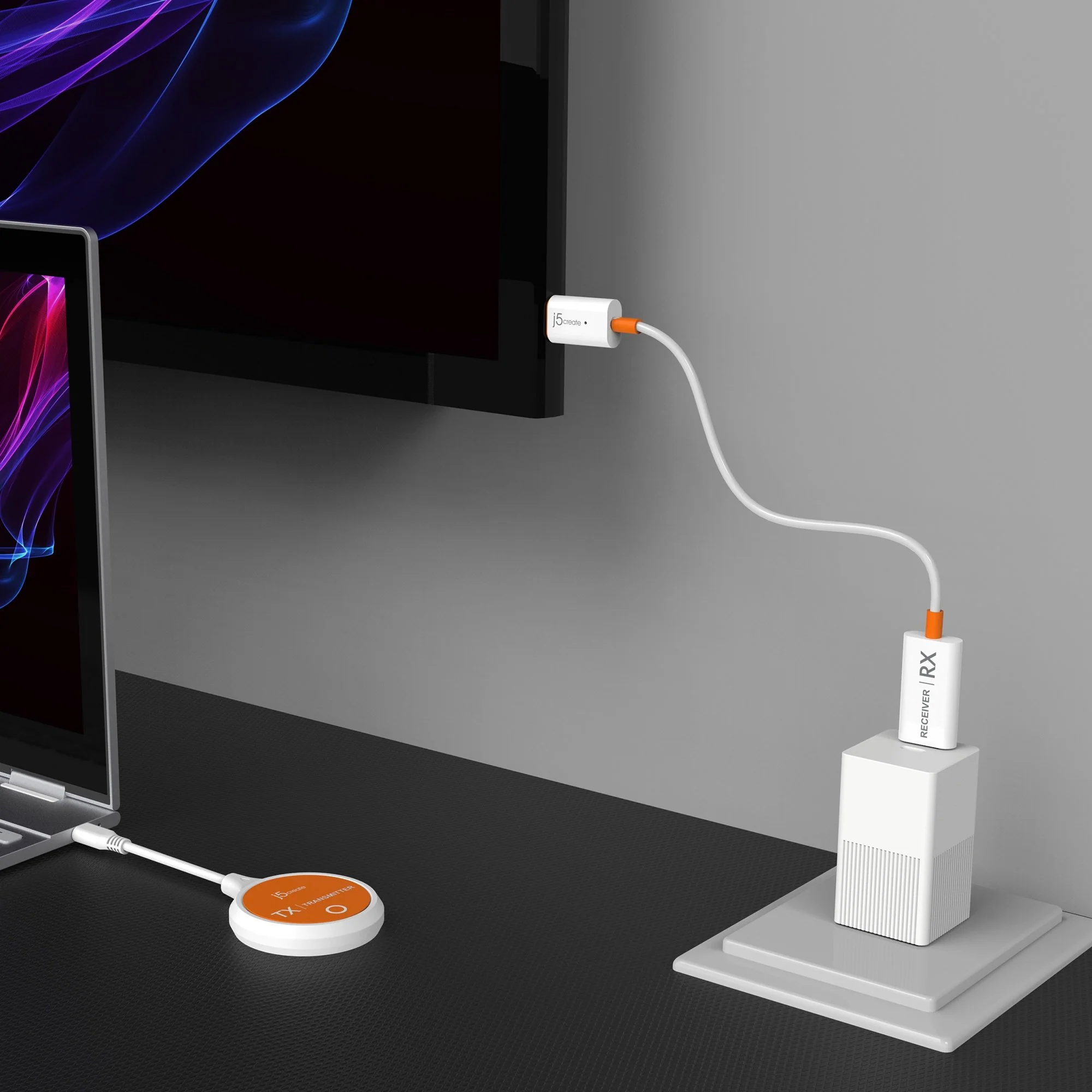 JVAW62 ScreenCast USB-C® Wireless Display HDMI™ Extender - Image 5