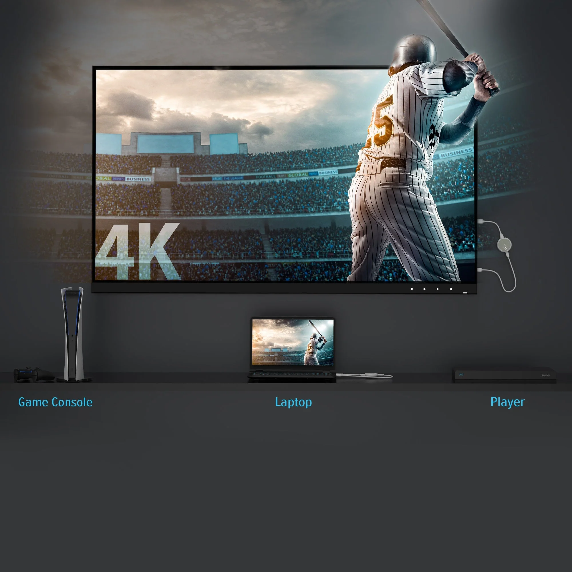JVAW75 ScreenCast 4K Wireless Display HDMI™ Extender - Image 6