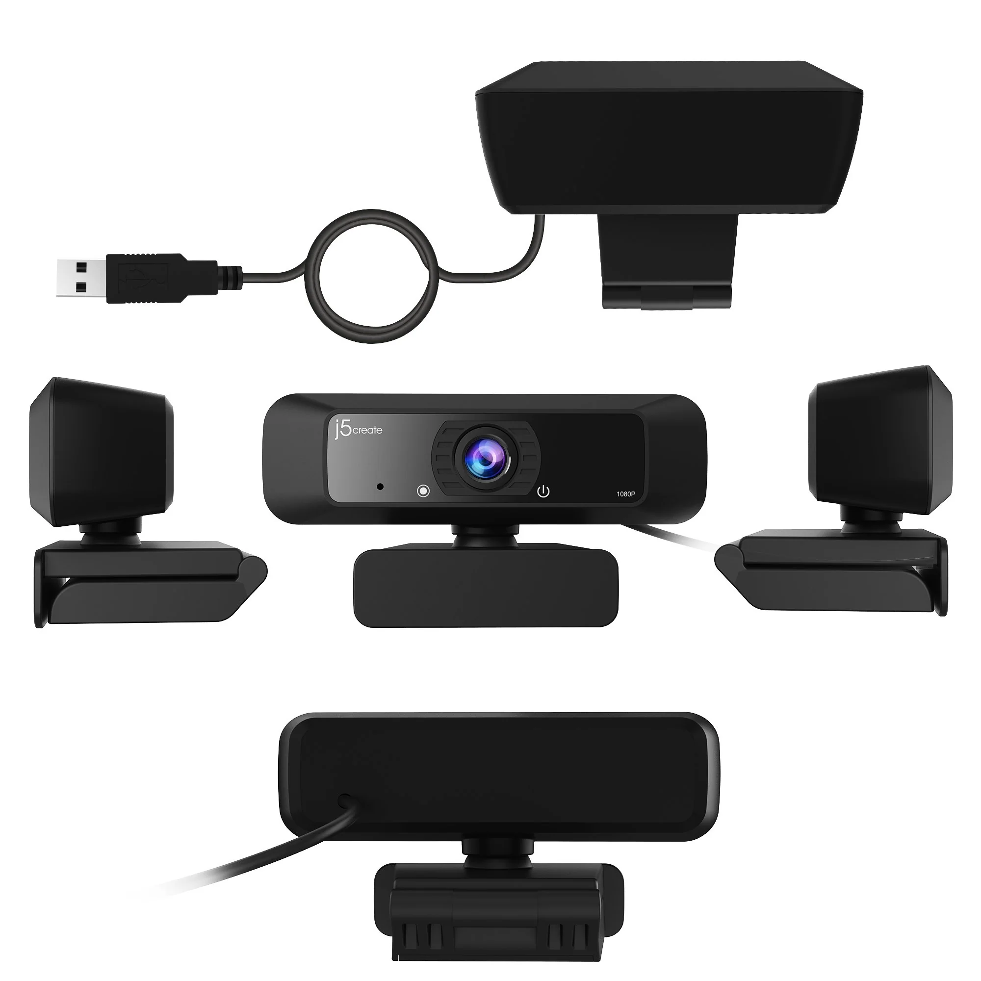 USB™ HD Webcam with 360° Rotation (Model: JVCU100) - Image 7