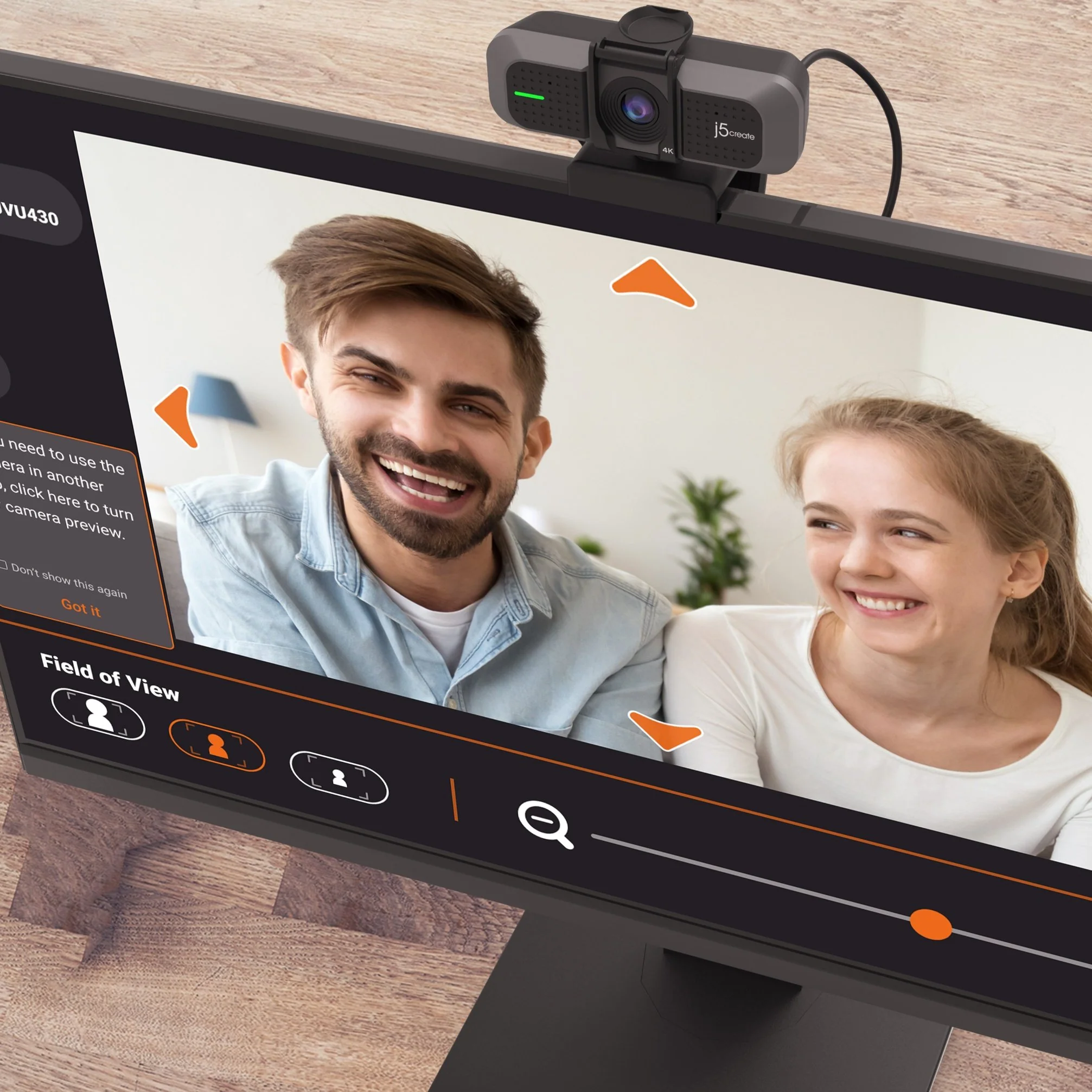 JVU430 USB™ 4K ULTRA HD Webcam - Image 8
